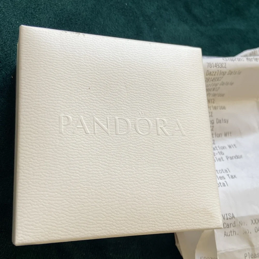 NWT 626 PANDORA  on the  Brown leather  Bracelet &  7 prices  of charm - Picture 16 of 16